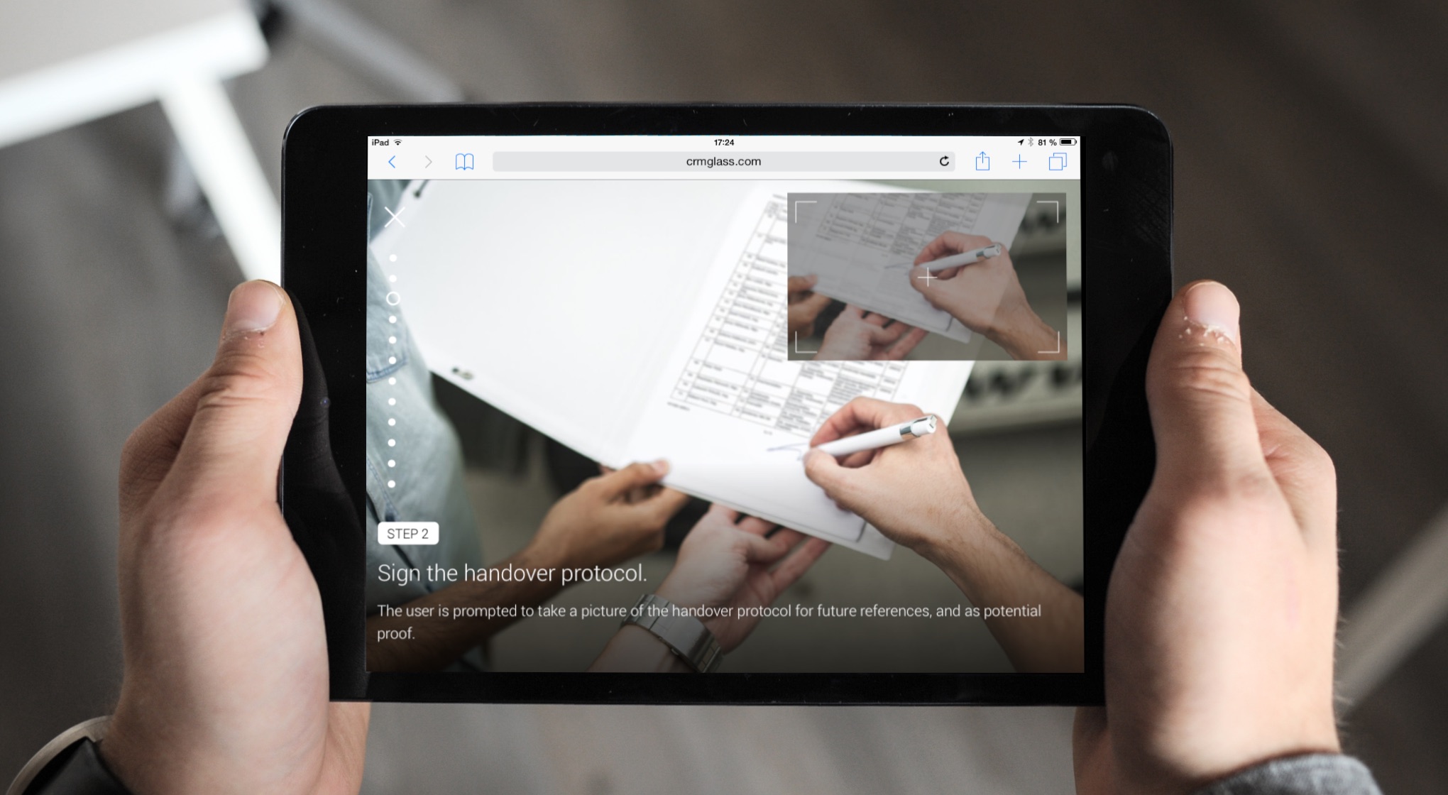 Prvý scenár: Kontrola zásielky